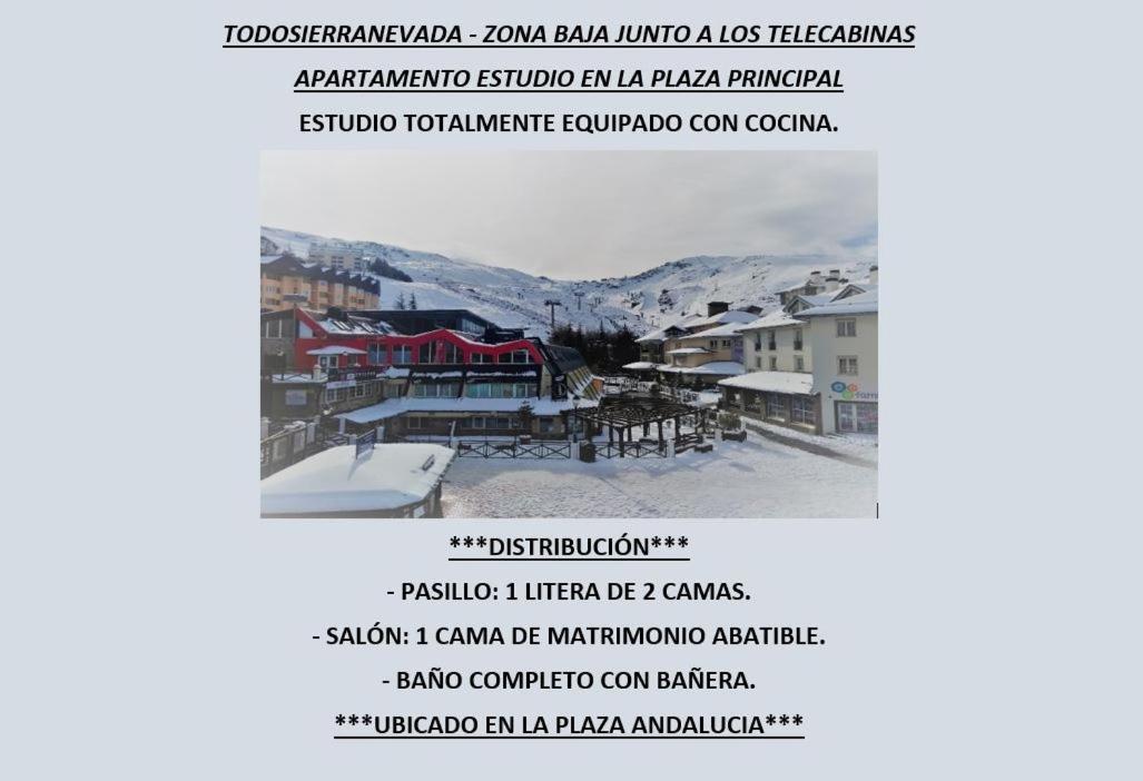 Ski Plaza Sierra Nevada & Zona Baja Camera foto