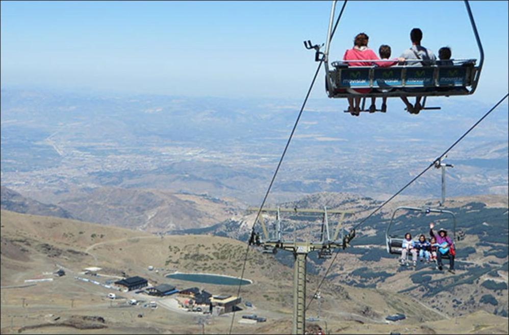 Ski Plaza Sierra Nevada & Zona Baja Esterno foto