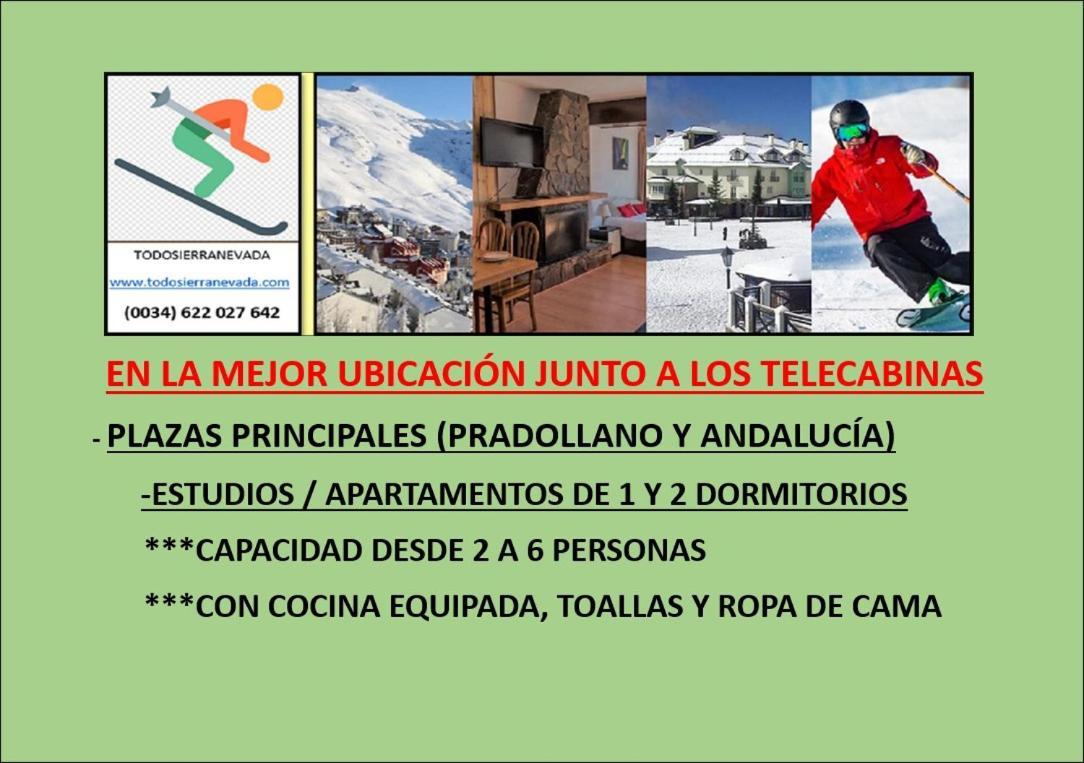 Ski Plaza Sierra Nevada & Zona Baja Esterno foto